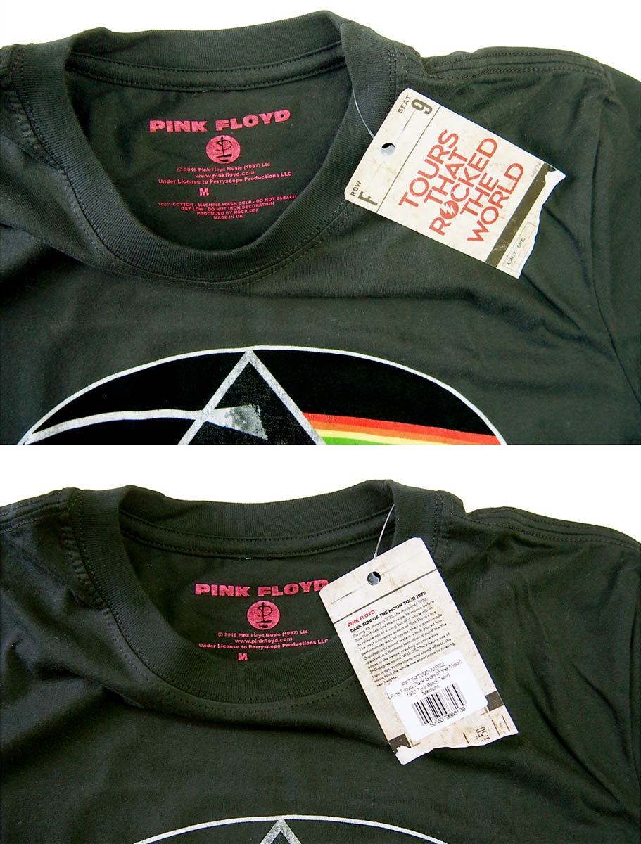 PINK FLOYD ԥ󥯥ե DARK SIDE OF THE MOON 1972 TOUR T ե åT ХT