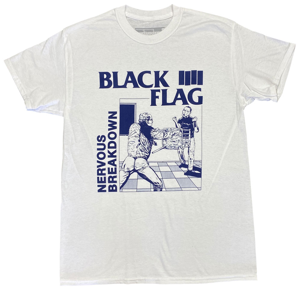 ロックTシャツBLACK FLAG Tシャツ - mirabellor.com