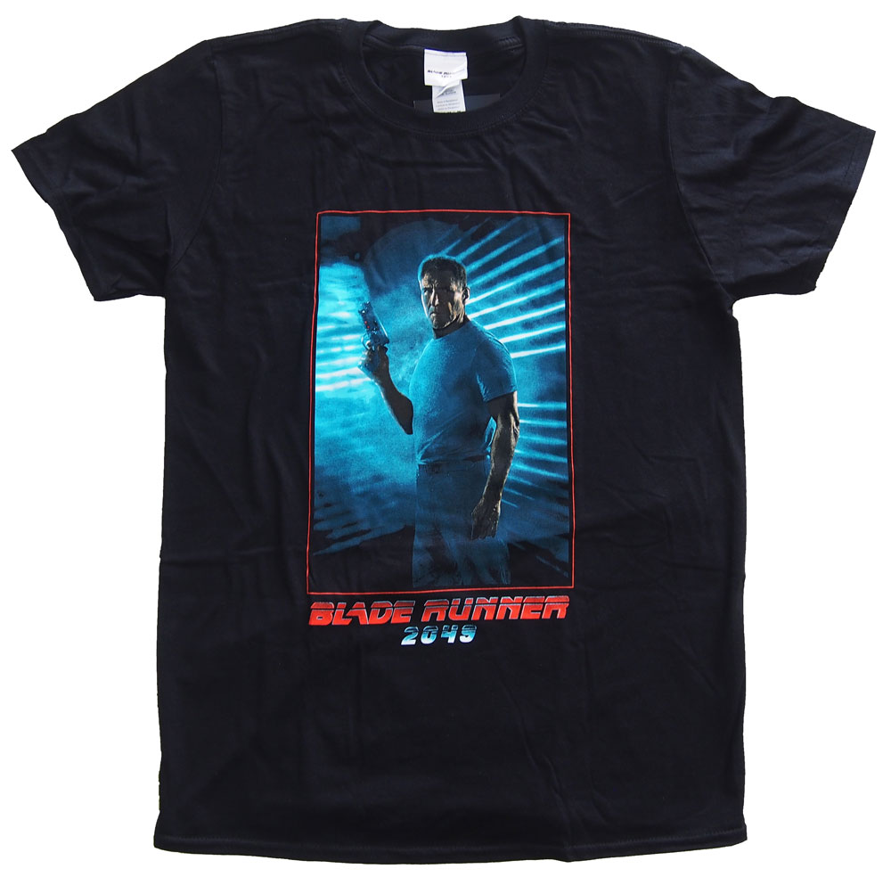 BLADE RUNNER 2049・ブレードランナー2049・DECKARD FULL RED Tシャツ