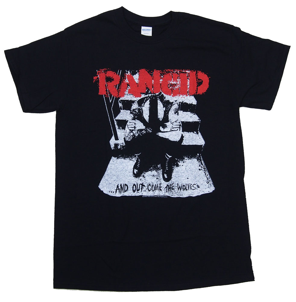 RANCID・ ランシド・AND OUT COME THE WOLVES・Tシャツ・ バンドTシャツ