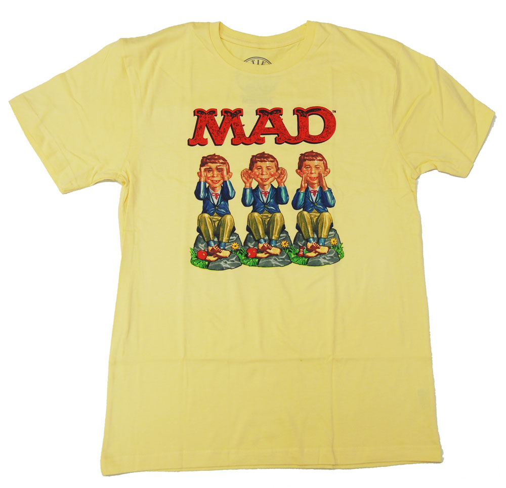 MAD MAGAZINE・ マッドマガジン・MAD・SEE HEAR SPEAK・Tシャツ