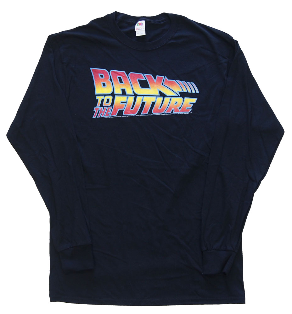 BACK TO THE FUTURE・バック・トゥ・ザ・フューチャー・LOGO・ロング