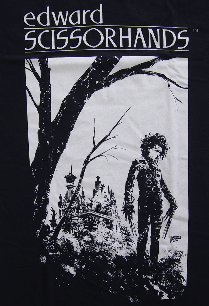 シザーハンズ・EDWARD SCISSORHANDS・HILLTOP・Tシャツ・映画Tシャツ