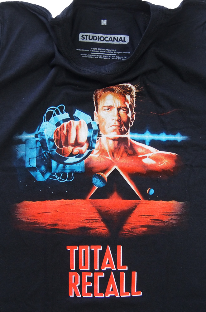 TOTAL RECALL・トータルリコール・TOTAL RECALL・Tシャツ・オフィシャル映画Tシャツ