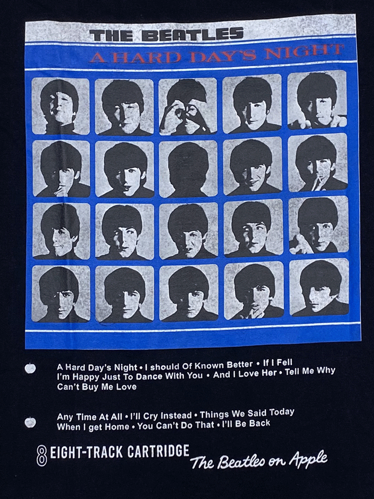 ӡȥ륺THE BEATLESHARD DAYS NIGHT 8 TRACKTġեХTġåT