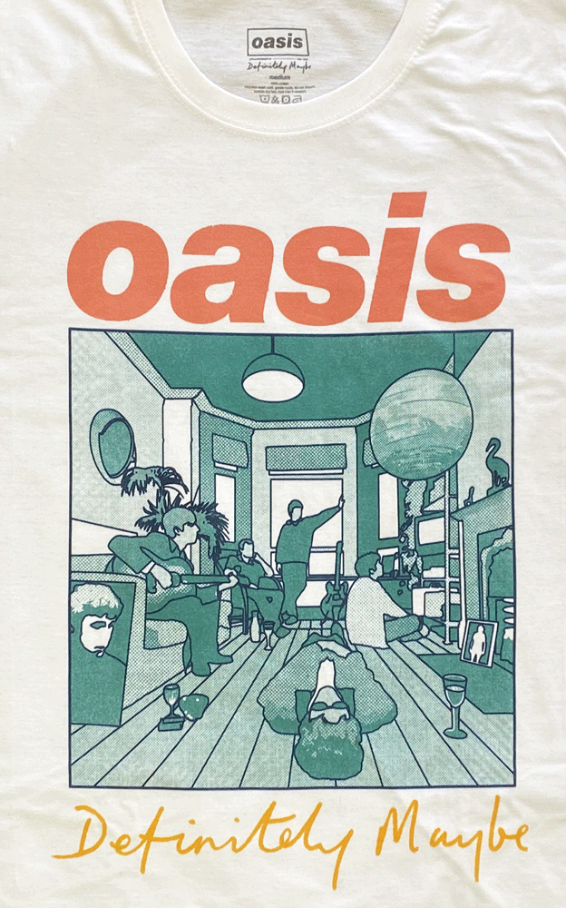 OASISDEFINITELY MAYBE ILLUSTRATIONNEWTġåT