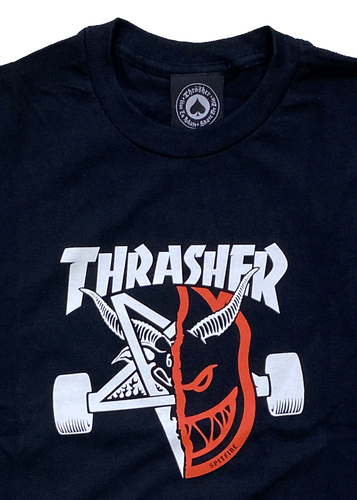 THRASHER MAGAZINE x SPITFIREå㡼ԥåȥեܡTHRASH & BURN֥åTġ