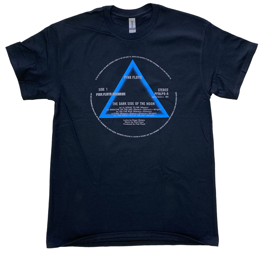 ԥ եɡPINK FLOYDDARK SIDE OF THE MOON RECORD LABELTġåT