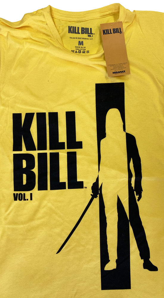 QUENTIN TARANTINO・KILL BILL・キルビル・SILHOUETTE・Tシャツ 