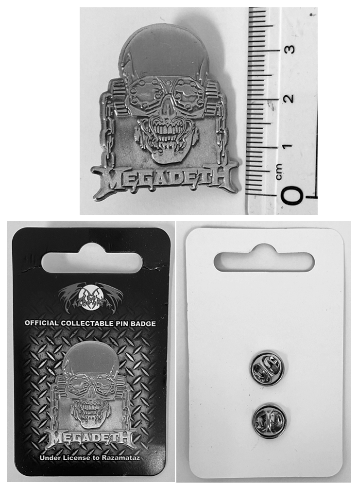 ᥬǥMEGADETHVIC RATTLEHEADԥ󥺡 ԥХå