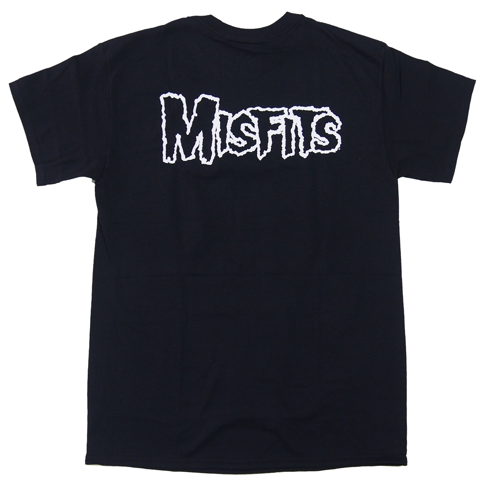 ミスフィッツ・MISFITS・SKULL AND LOGO Tシャツ