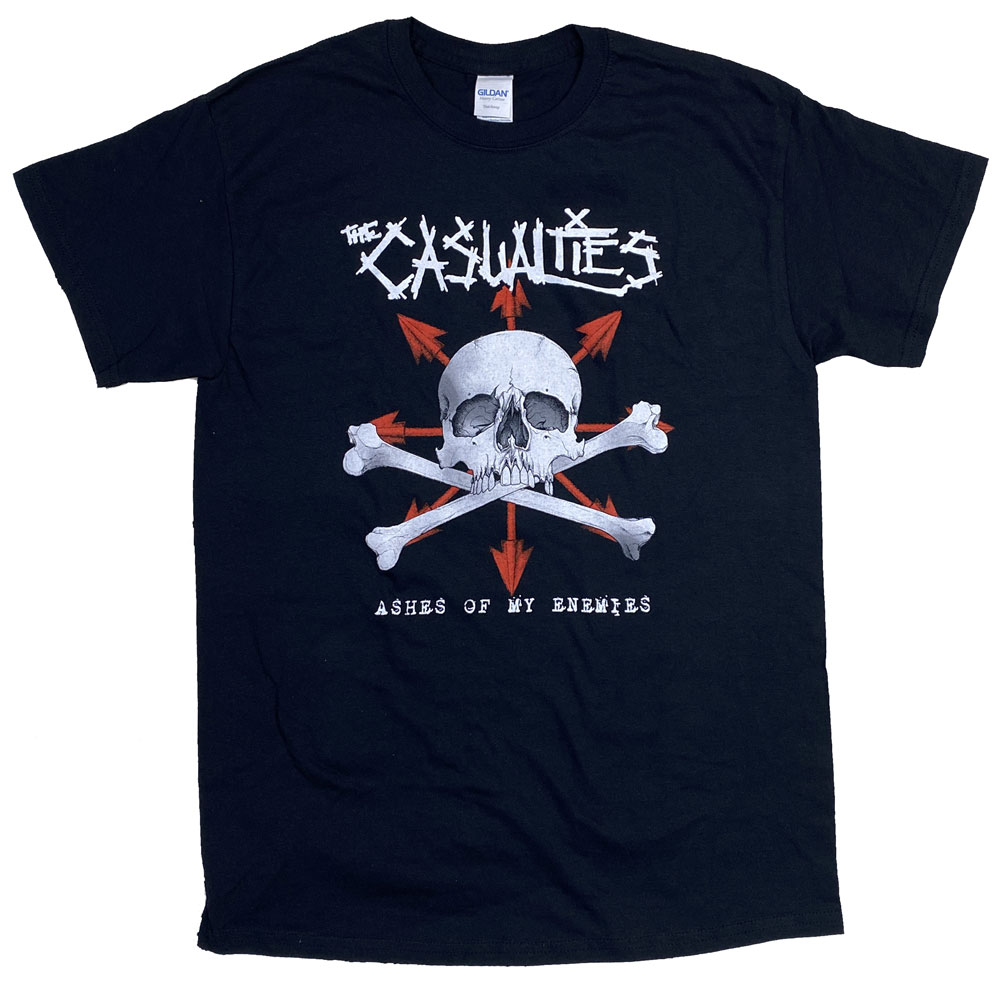 カジュアルティーズ・THE CASUALTIES・ASHES OF MY ENEMIES・Tシャツ・パンクTシャツ