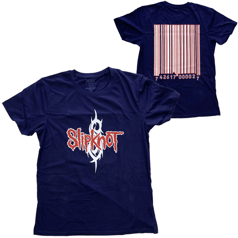 SLIPKNOT・スリップノット・BARCODE・Tシャツ・ バンドTシャツ