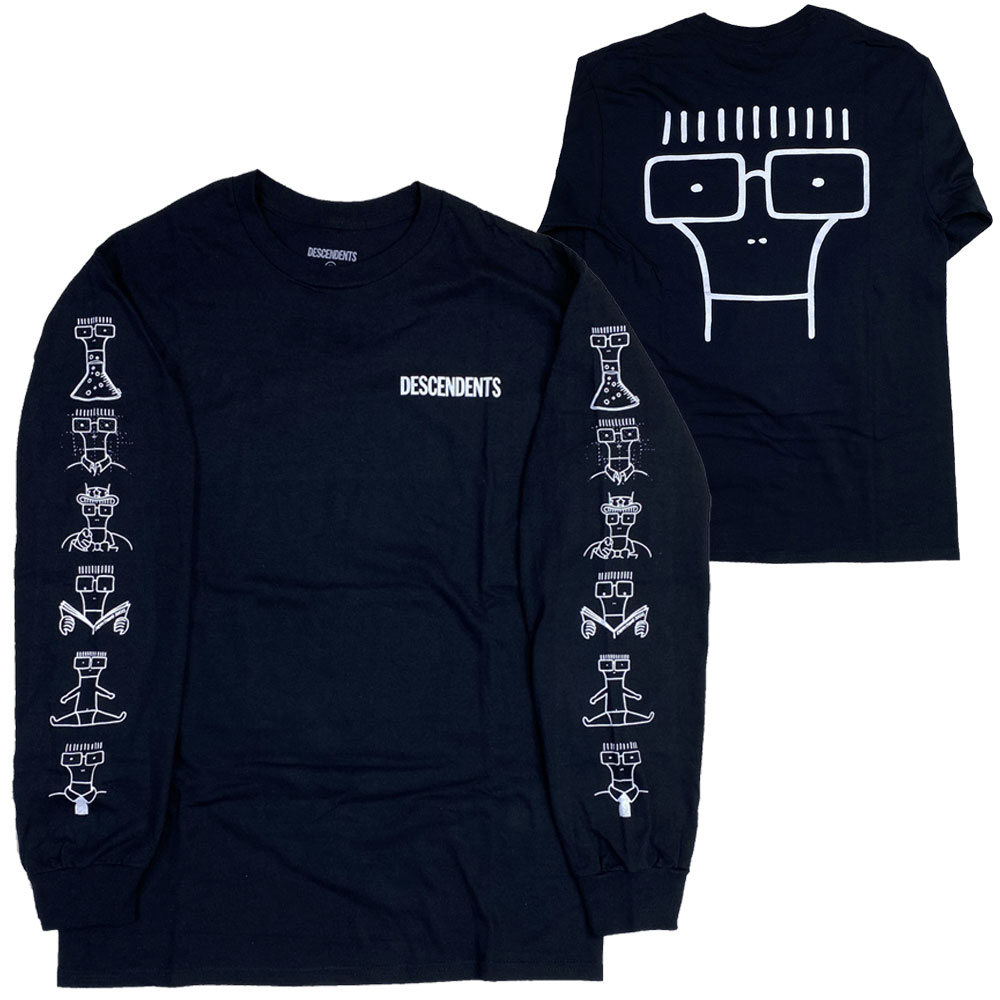 デセンデンツ・DESCENDENTS・MILO ILLUSTRATION・長袖・ロングスリーブ・Tシャツ・ロックTシャツ
