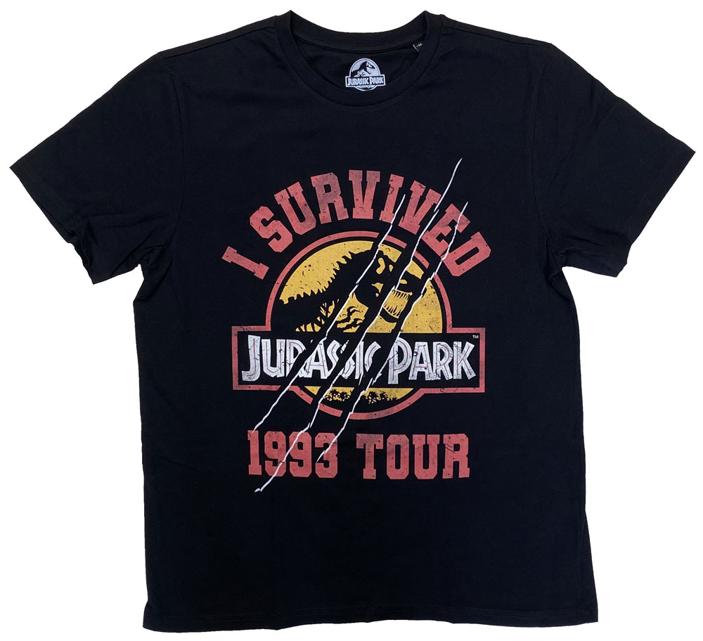 JURASSIC PARK¡¦¥¸¥å¥é¥·¥Ã¥¯¡¦¥Ñ¡¼¥¯¡¦I SURVIVED 1993 TOUR¡¦UKÈÇ¡¦T¥·¥ã¥Ä¡¦±Ç²èT¥·¥ã¥Ä
