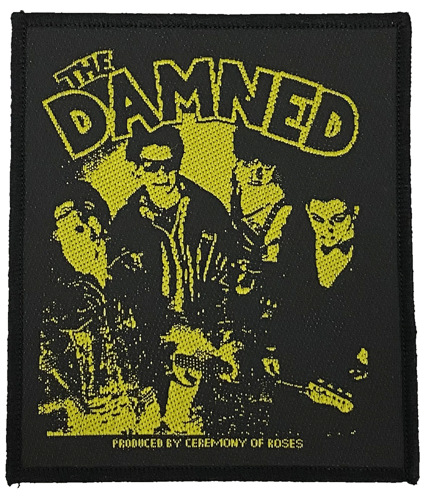ダムド・THE DAMNED・YOUNG,HOT,LOUF AND STIFF・刺繍パッチ・ワッペン