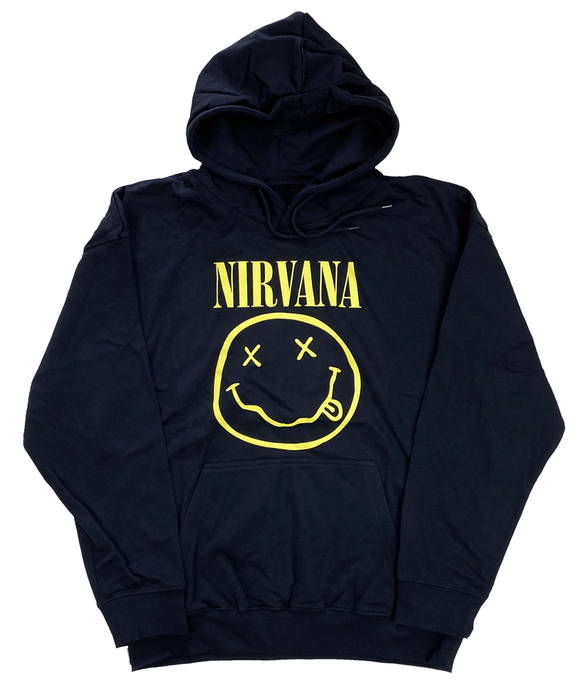 ニルヴァーナ・NIRVANA・YELLOW HAPPY FACE・パーカー・ロックパーカー