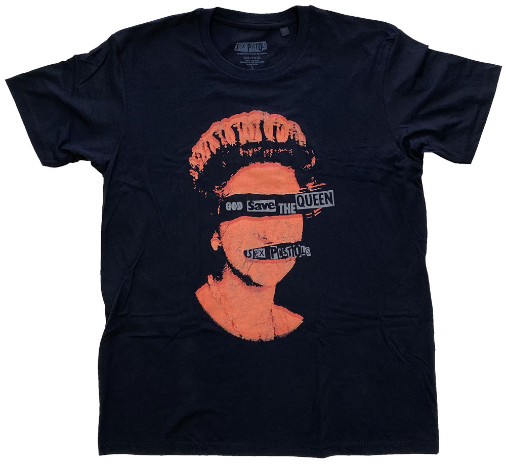 SEX PISTOLS・セックス ピストルズ・GOD SAVE THE QUEEN・NEW・UK版・Tシャツ・ロックTシャツ