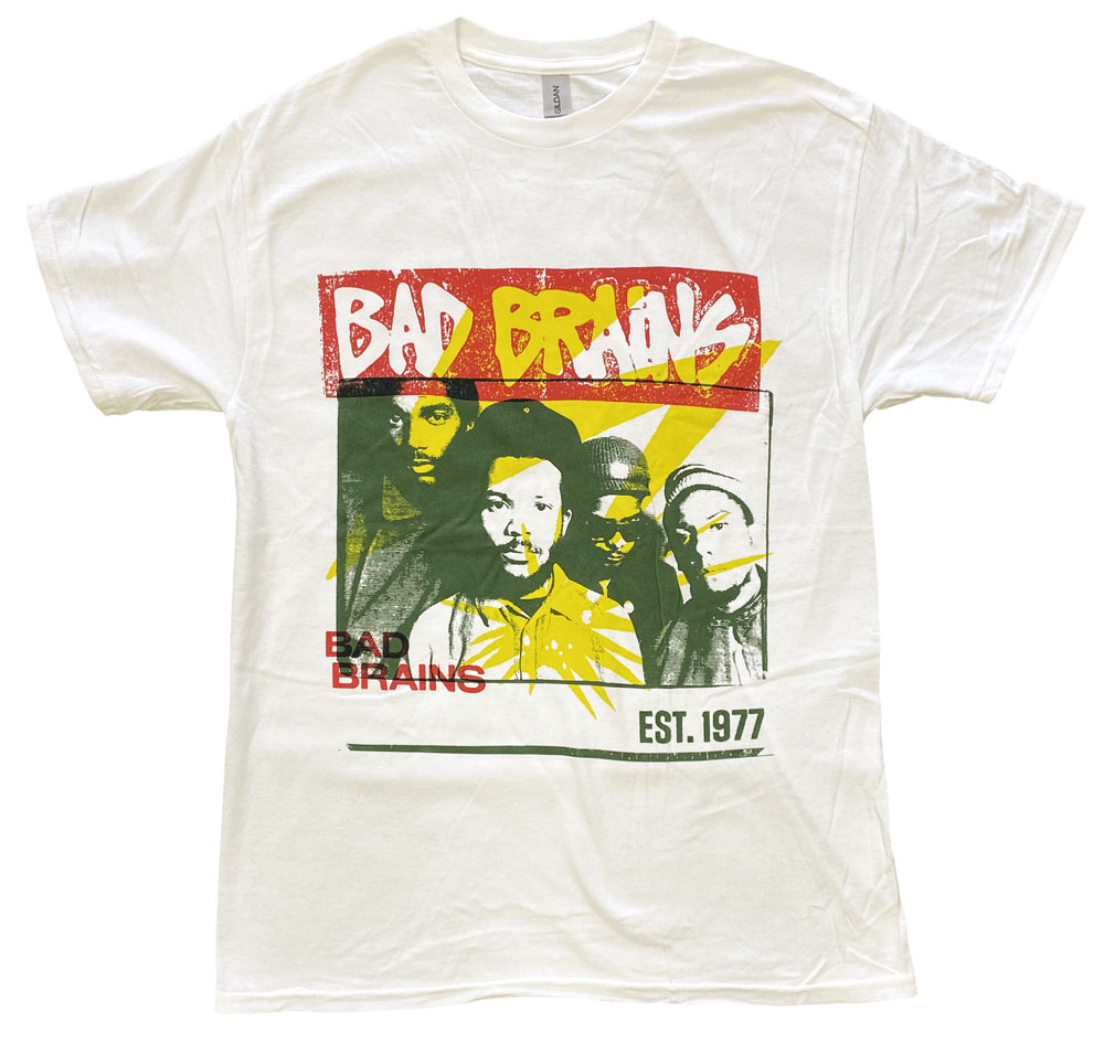 バッド ブレインズ・BAD BRAINS・COLOUR BLOCK・UK版・Tシャツ・バンドTシャツ