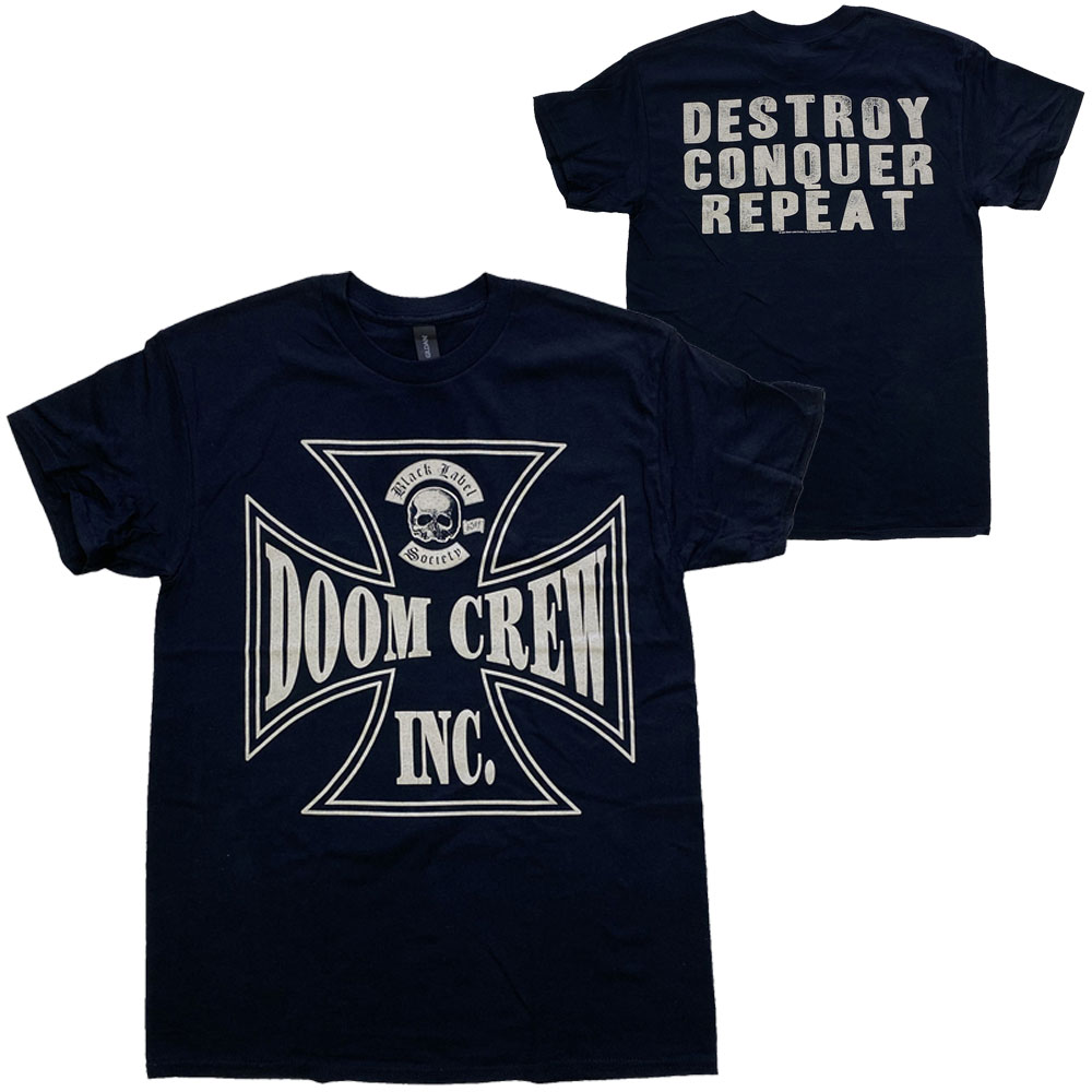 ブラック レーベル ソサイエティ・BLACK LABEL SOCIETY・DOOM CREW・Tシャツ・メタルTシャツ