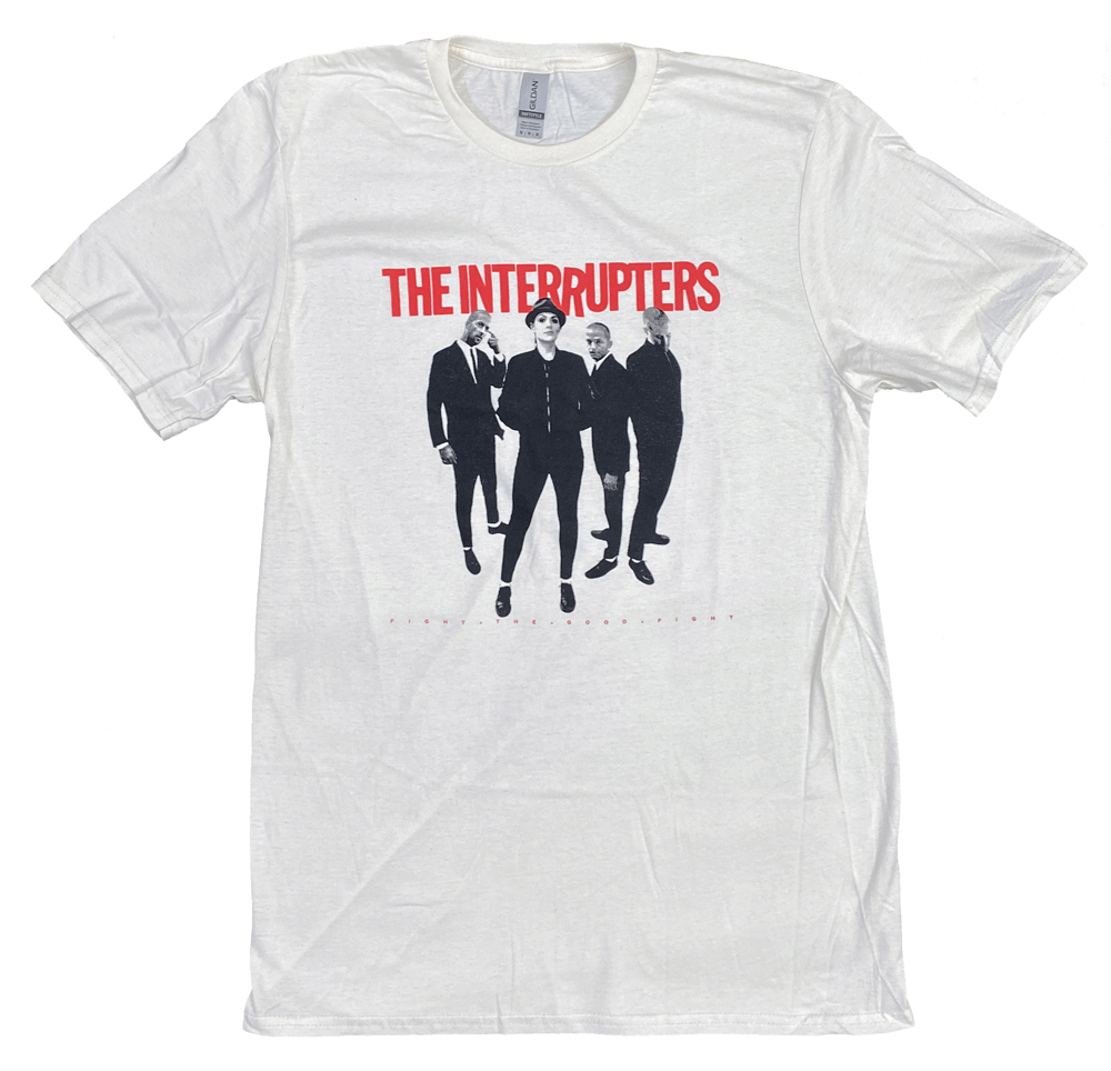 THE INTERRUPTERS・インタラプターズ・FIGHT THE GOOD FIGHT・Tシャツ・ロックTシャツ